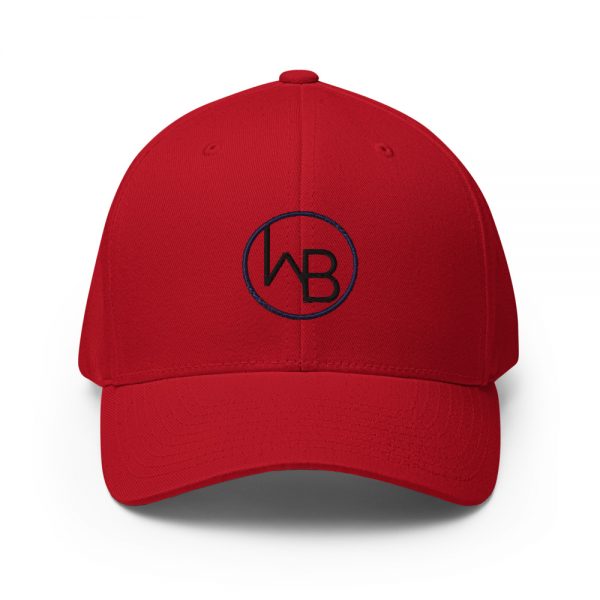 WildBill Red Fitted Flex Cap