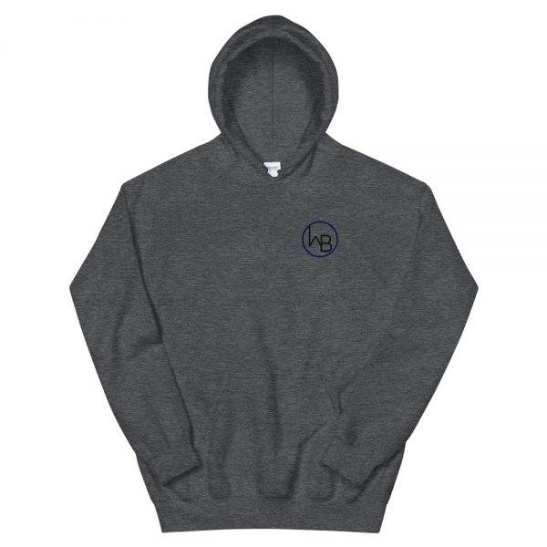 WildBill Grey Hoodie with Blue Logo